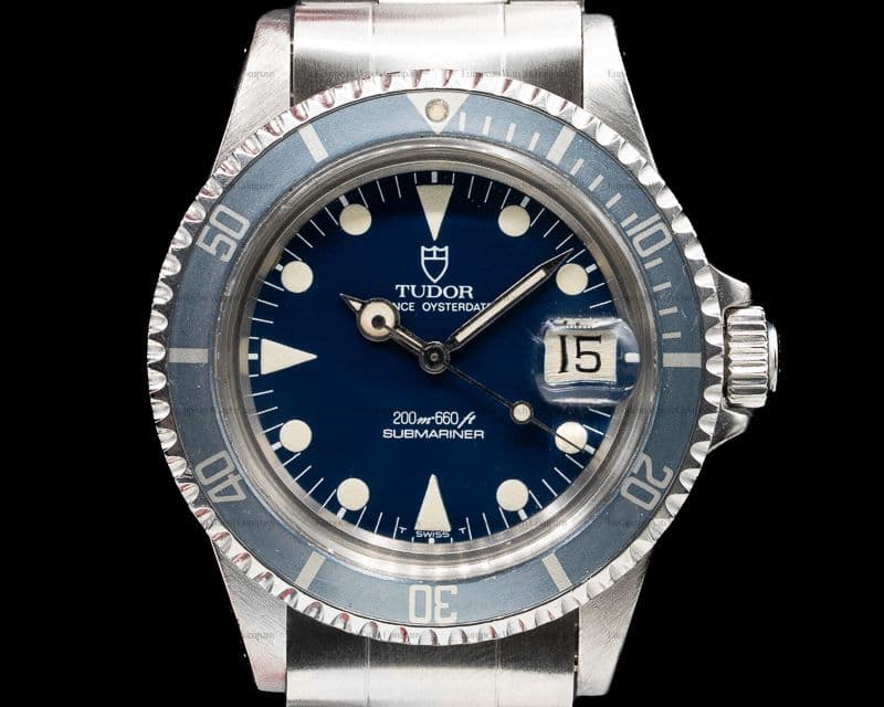 Tudor Submariner Blue Matte Dial Lollipop FULL SET