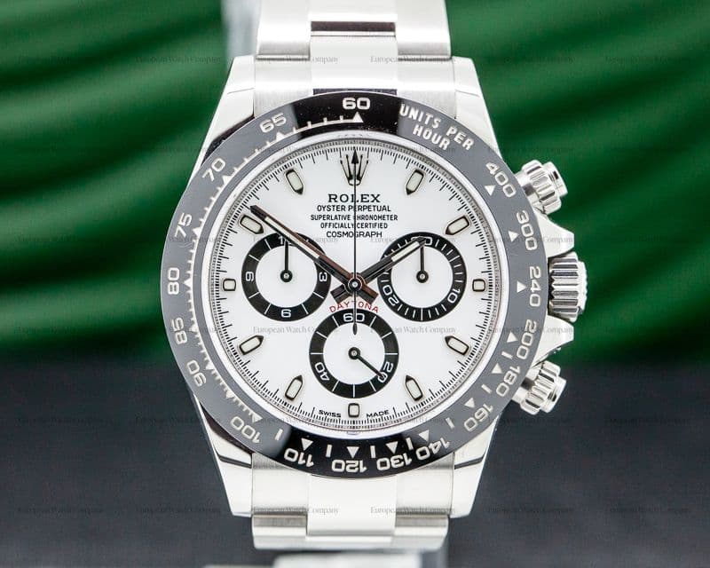 Rolex Daytona Ceramic Bezel SS / White Dial