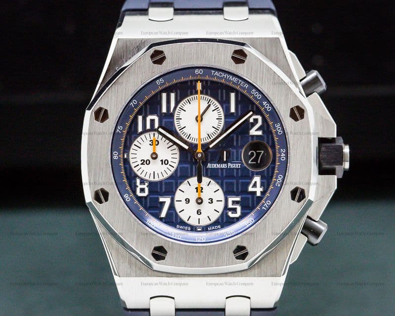 Audemars Piguet Royal Oak Offshore Blue Dial SS / Rubber