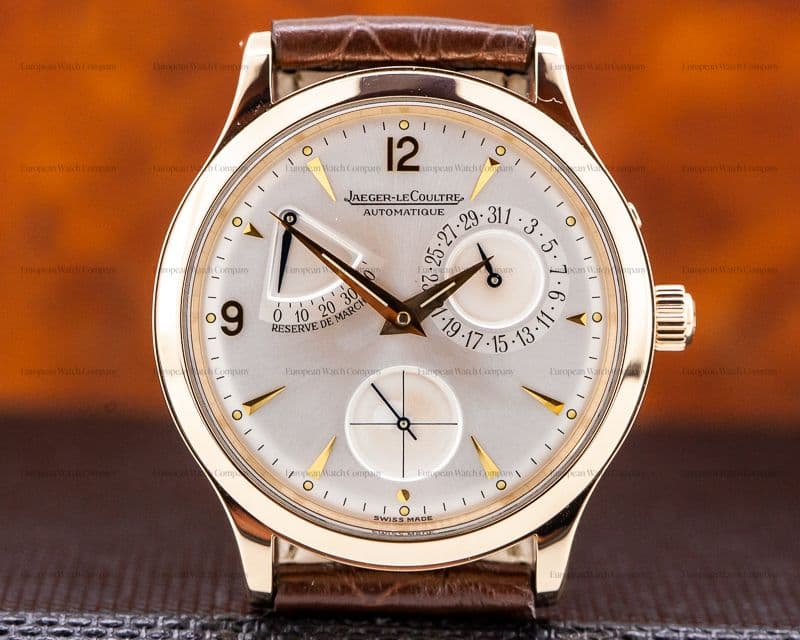 Jaeger-LeCoultre Master Reserve de Marche 18K Rose Gold / Silver Dial