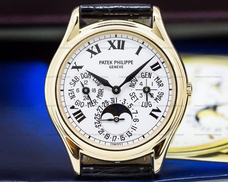Patek Philippe Perpetual Calendar Yellow Gold / Roman Numerals 