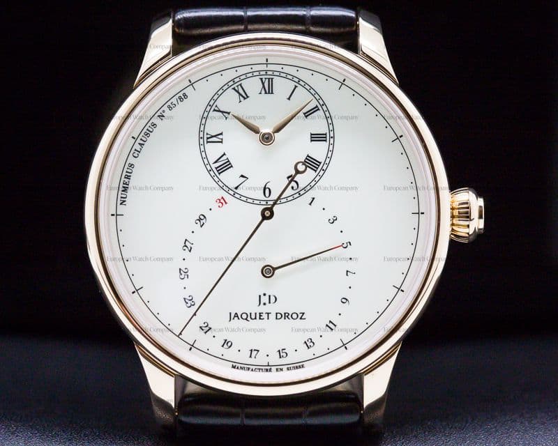 Jaquet Droz Grande Seconde Deadbeat Automatic Rose Gold Ivory Dial