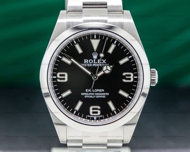 Rolex Explorer I 39MM SS / SS