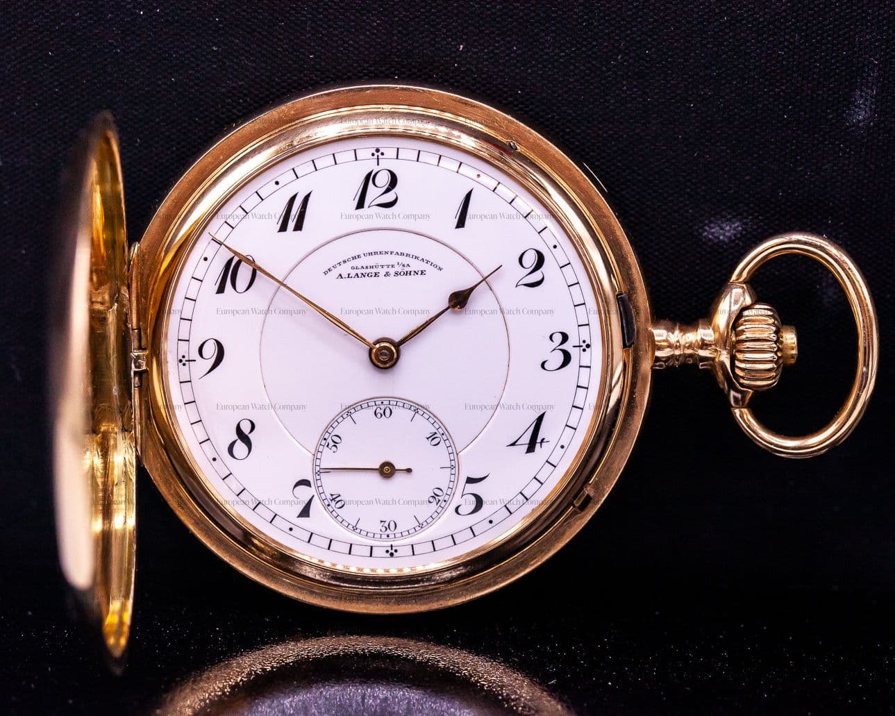 A. Lange and Sohne A. Lange & Sohne 14K rose gold vintage pocket watch