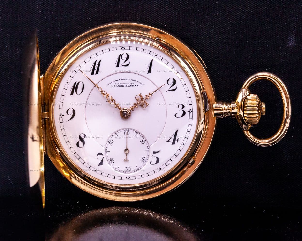A. Lange and Sohne A. Lange & Sohne 14K rose gold vintage pocket watch