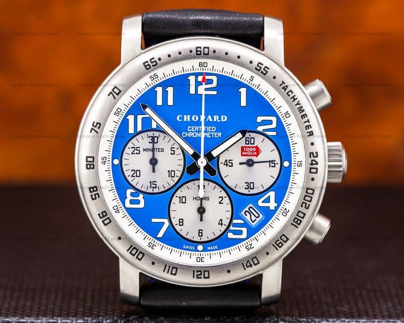 Chopard Mille Miglia blue dial limited edition "Vintage Blue"
