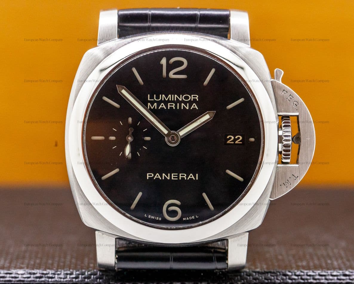 Panerai Luminor Automatic SS Black Dial 42MM
