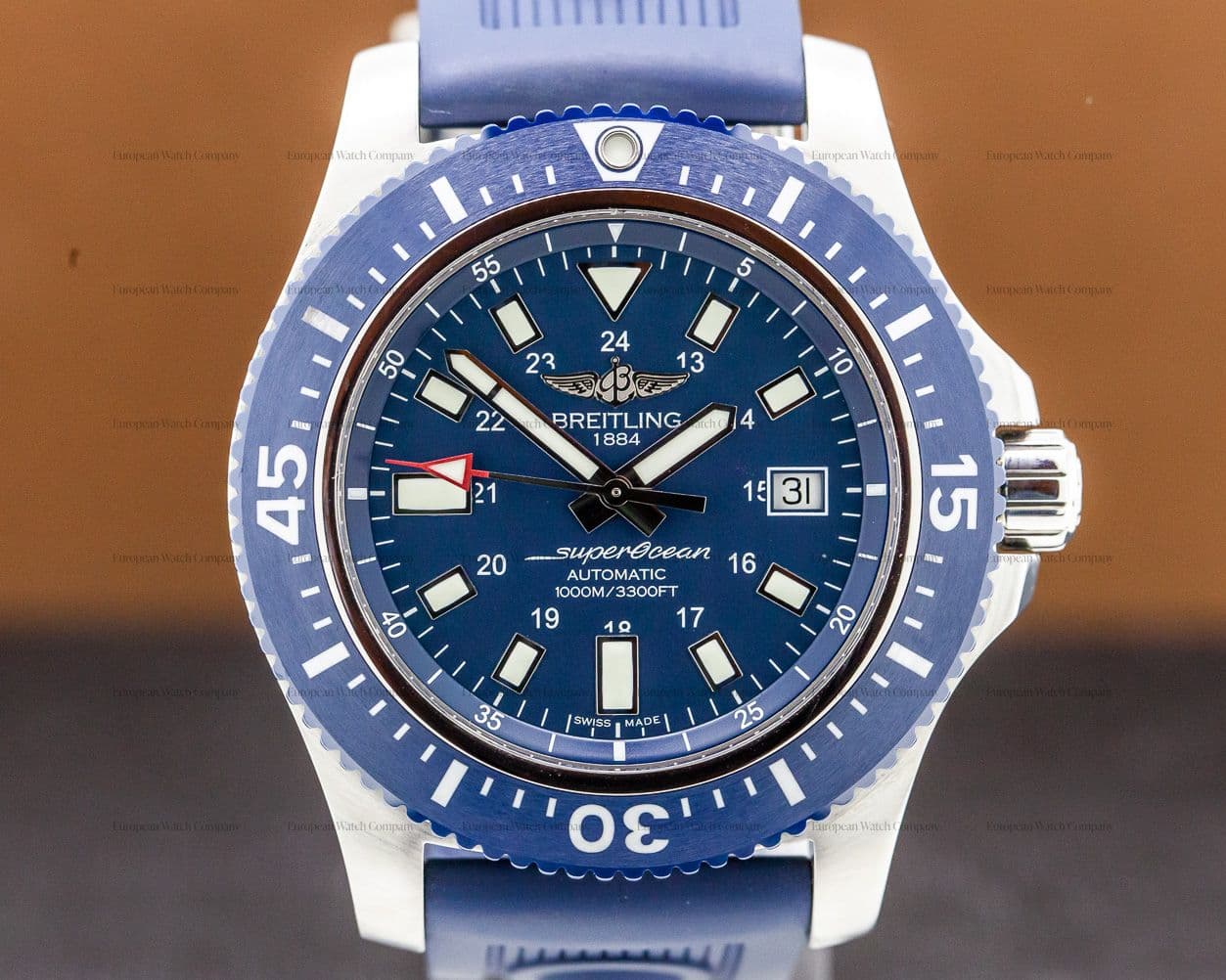 Breitling SuperOcean 44 Special Stainless Steel Mariner Blue