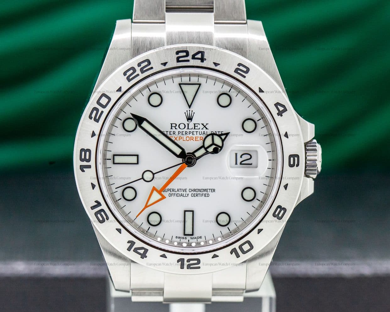 Rolex Explorer II White Dial SS / SS