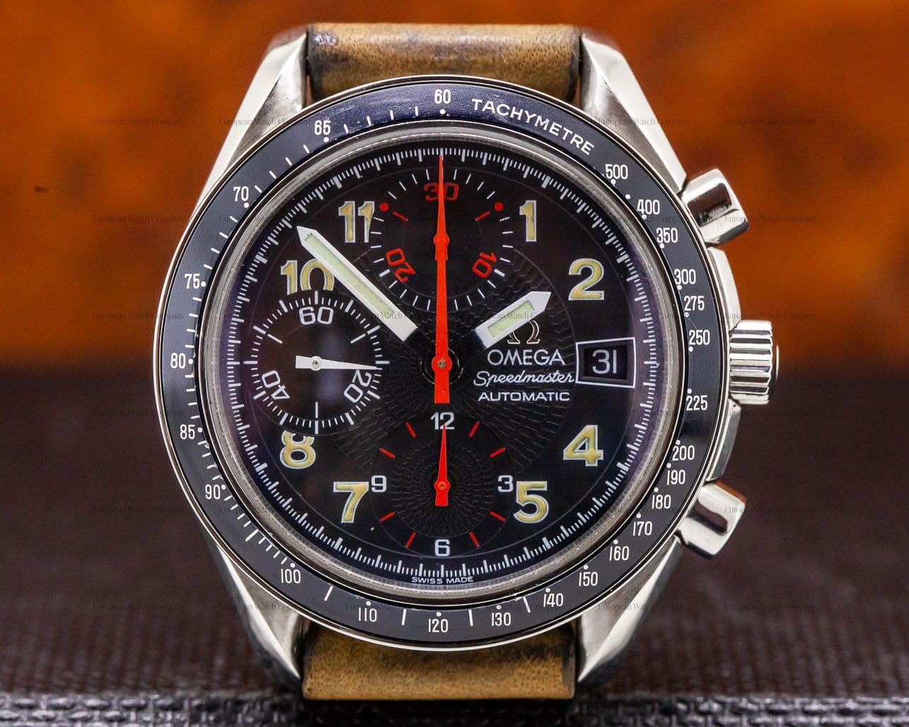 Omega Speedmaster Automatic Date Japan Special Edition SS