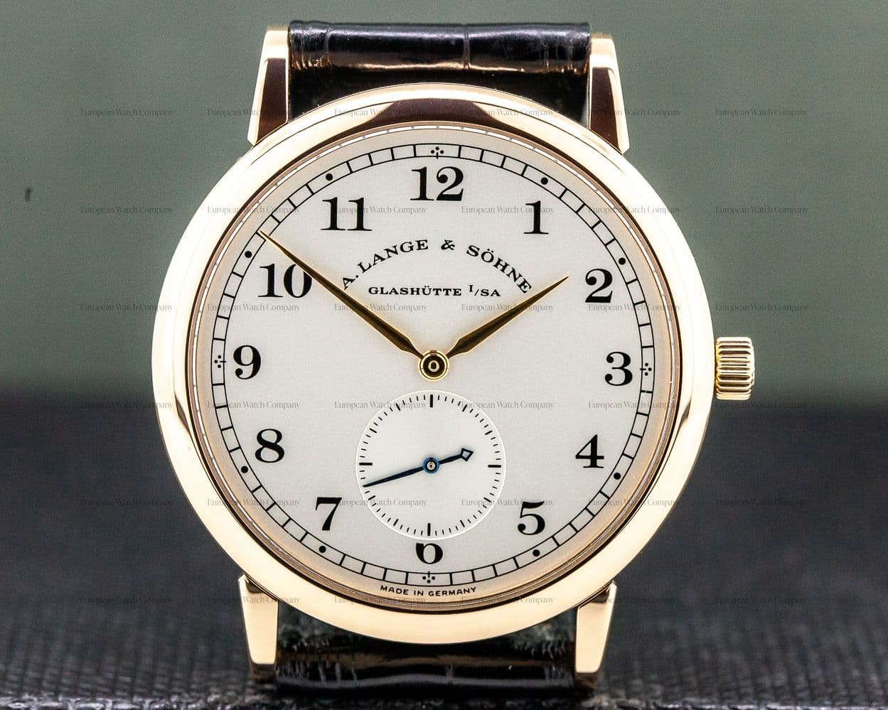 A. Lange and Sohne 1815 18K Rose Gold Silver Dial
