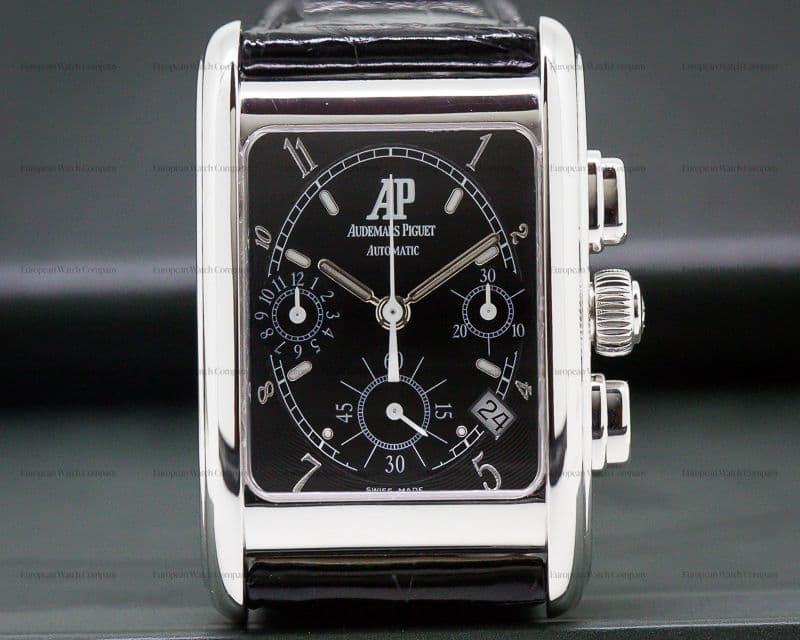 Audemars Piguet Edward Piguet Chronograph 18K White Gold
