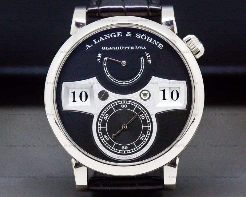 A. Lange and Sohne Zeitwerk 18K White Gold