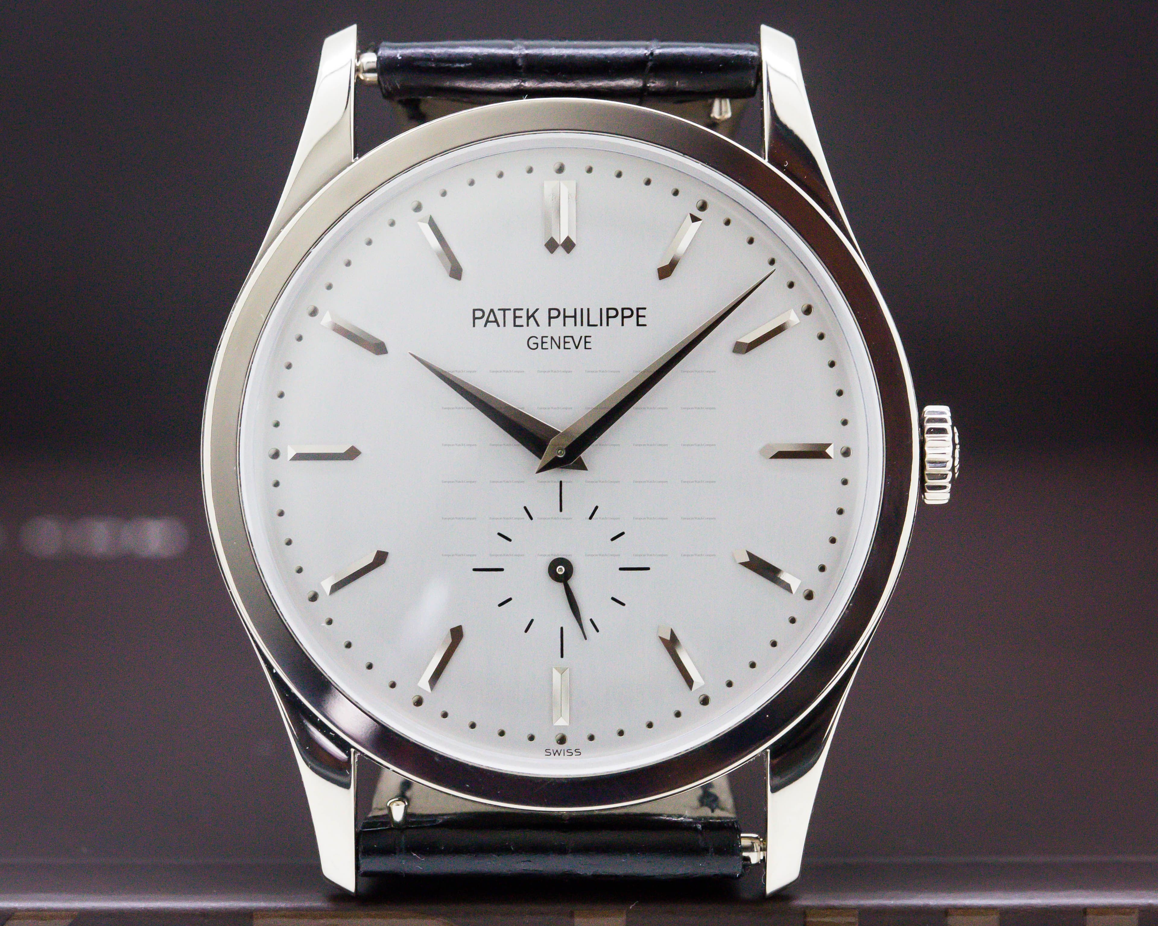 Patek Philippe Calatrava 18K White Gold Manual Wind