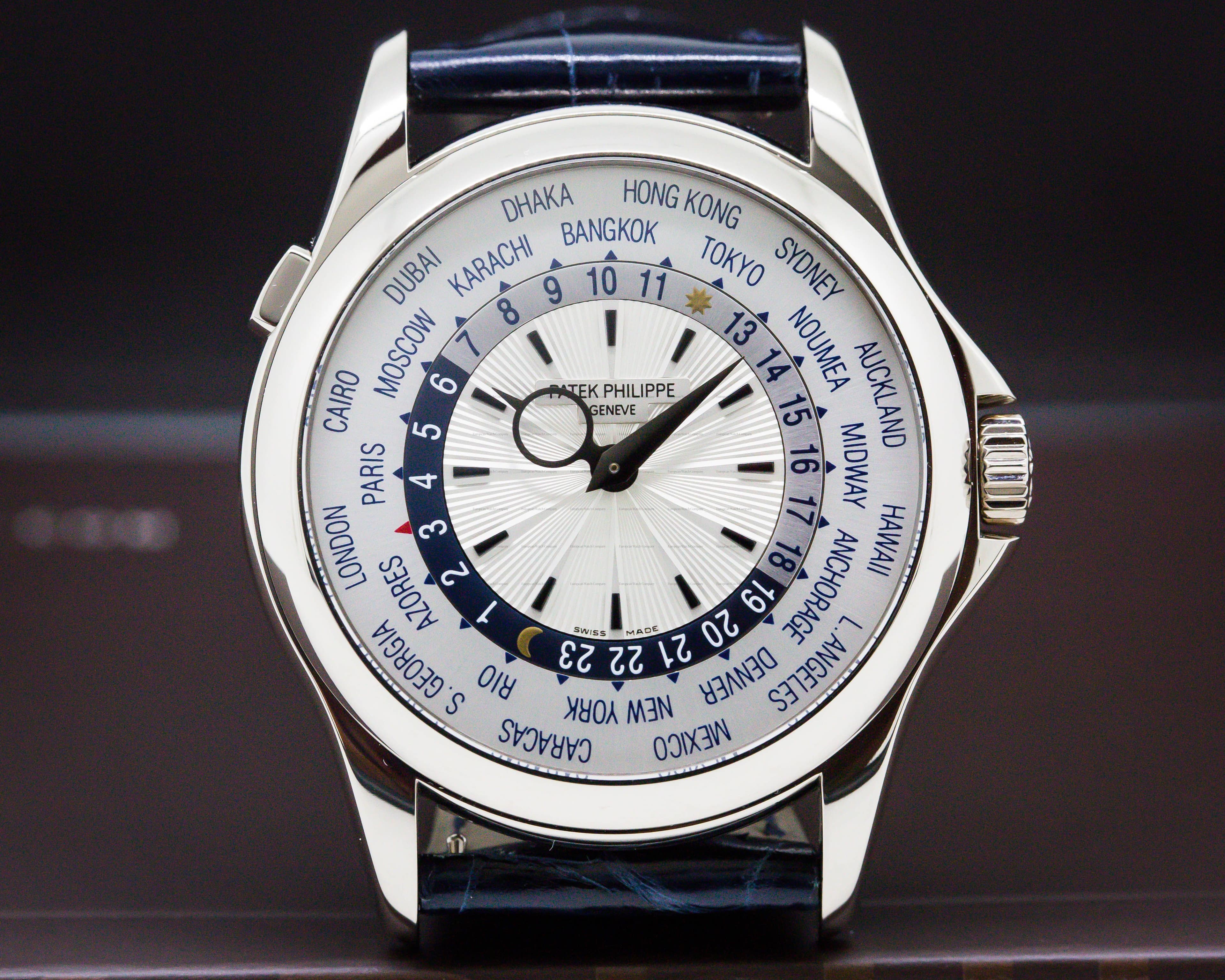 Patek Philippe World Time 18K White Gold