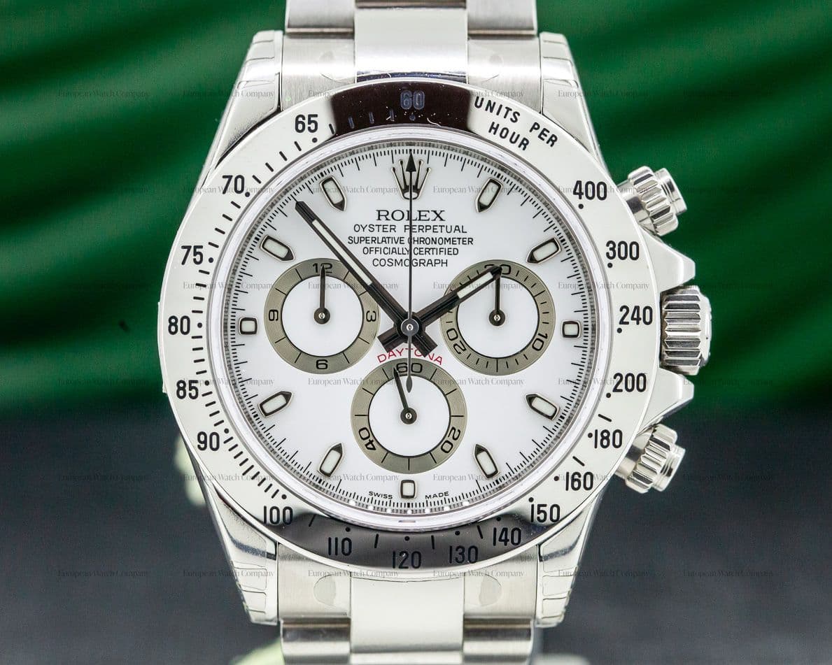 Rolex Daytona White Dial SS / SS NEW OLD STOCK FULLY STICKERED