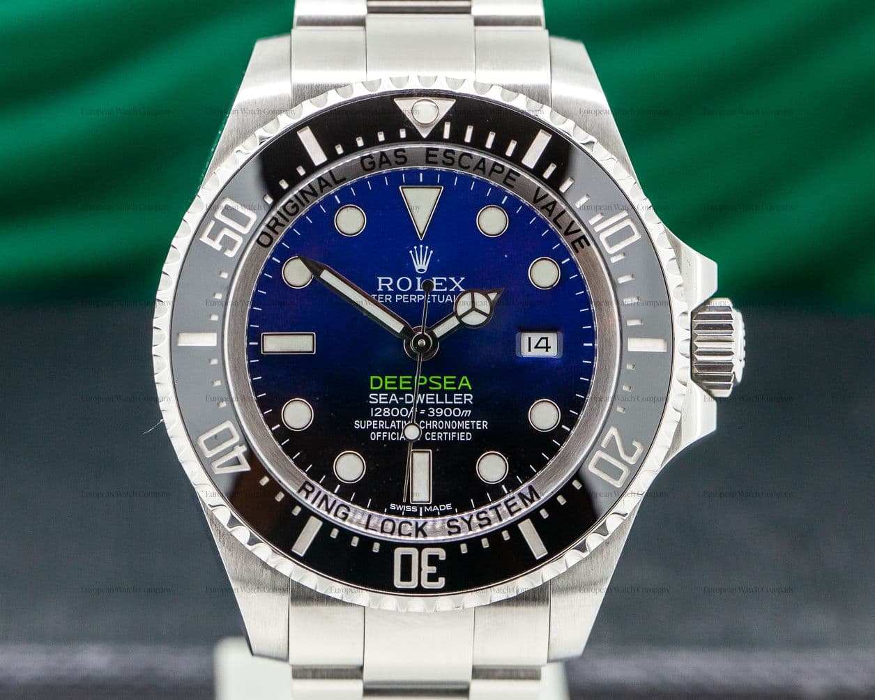 Rolex Sea Dweller Deep Sea Deep Blue JAMES CAMERON 