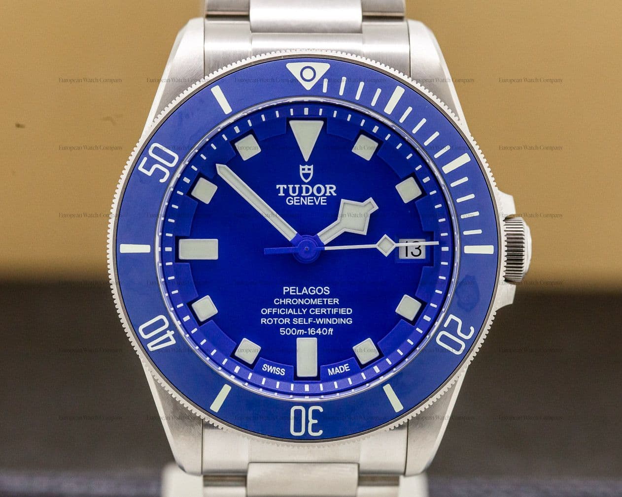Tudor Pelagos Blue Dial In-House Caliber Titanium 