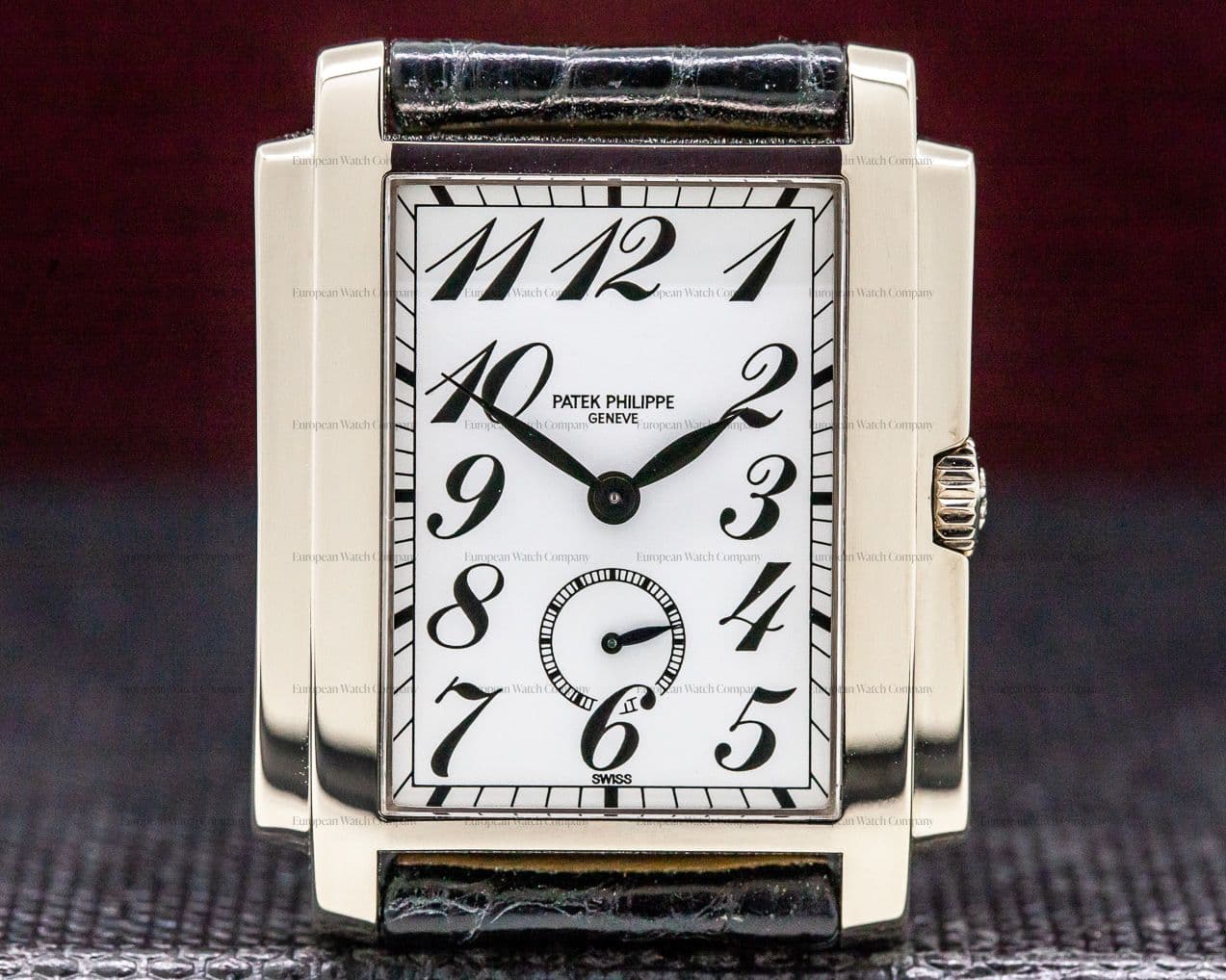 Patek Philippe Gondolo White Dial Arabic Numerals 18K White Gold