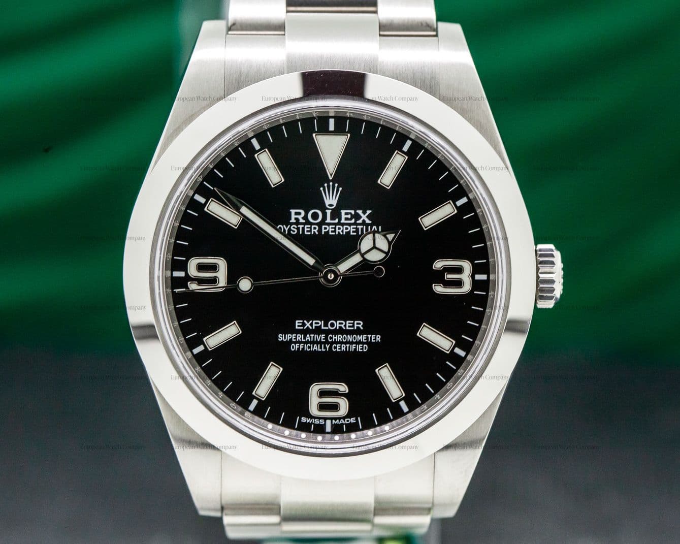 Rolex Explorer I Black Dial 39MM 