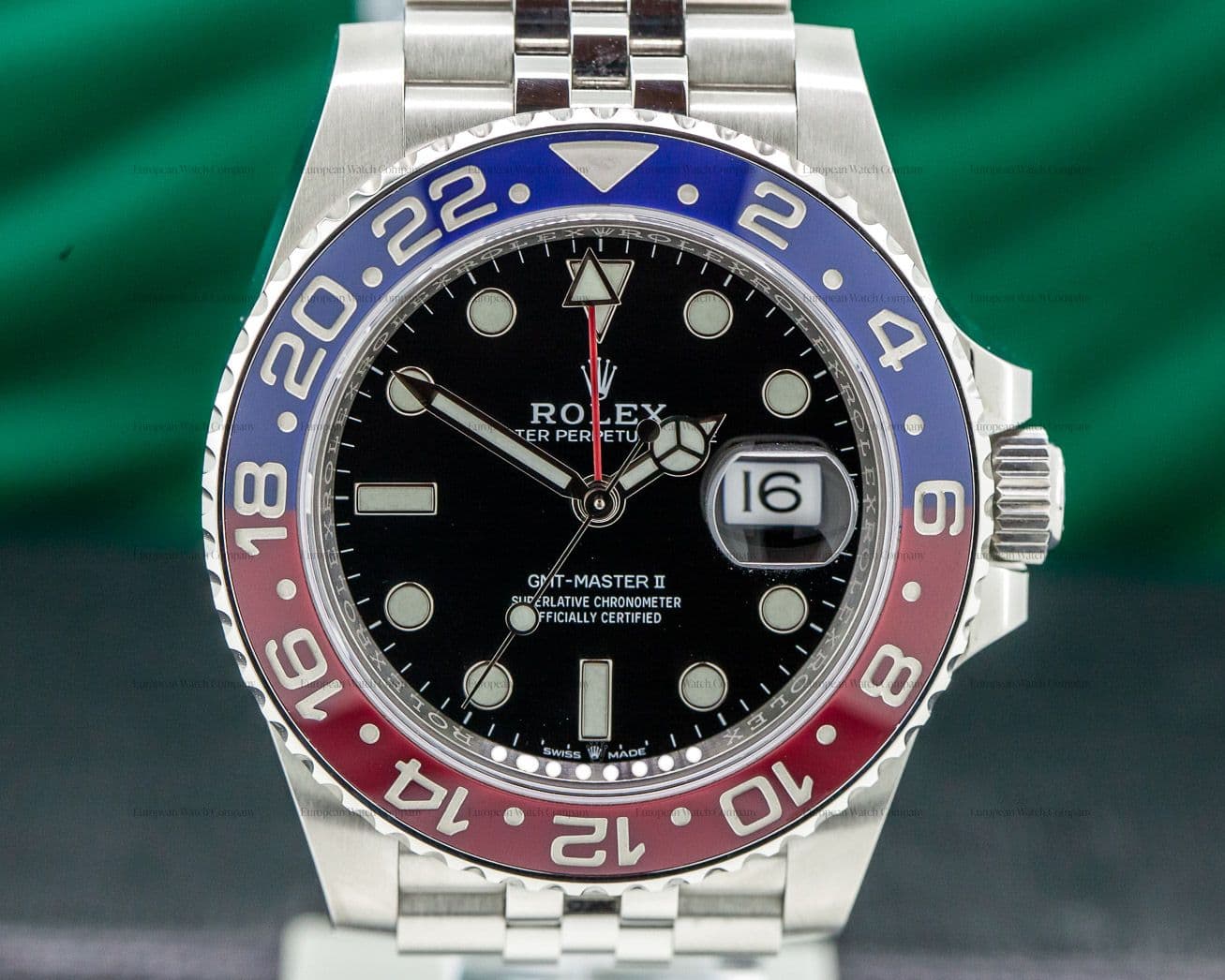 Rolex GMT Master II Ceramic "Pepsi" SS / Jubilee 