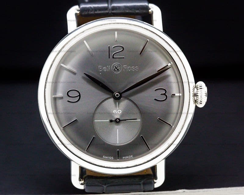 Bell & Ross Vintage WW1 Argentium Silver Dial