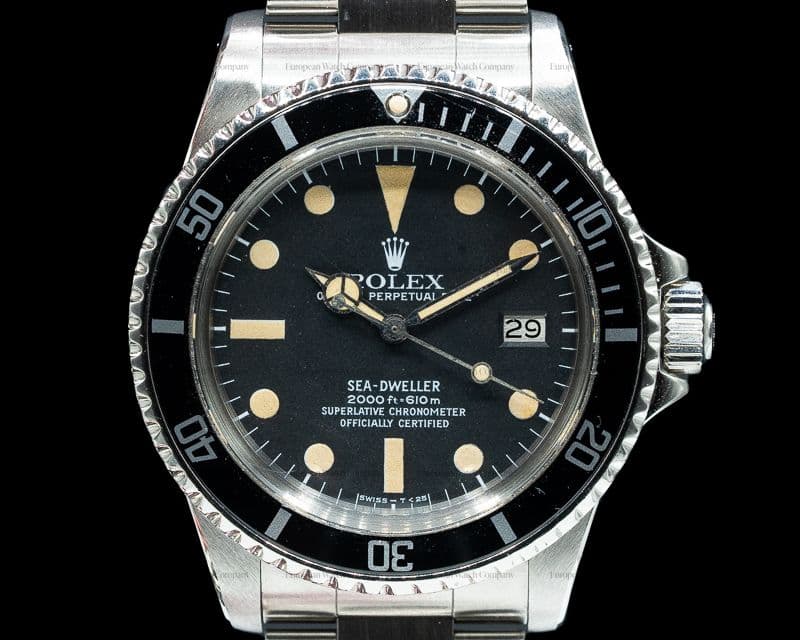 Rolex Vintage Sea Dweller "Great White" c. 1978 Mark I 
