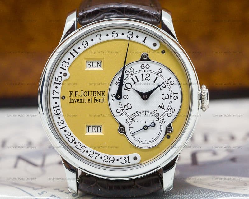 F. P. Journe Octa Calendrier Platinum / Yellow Gold Dial 38MM BRASS MOVEMENT