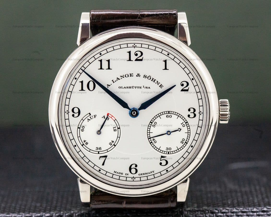 A. Lange and Sohne 1815 Up & Down 18K White Gold