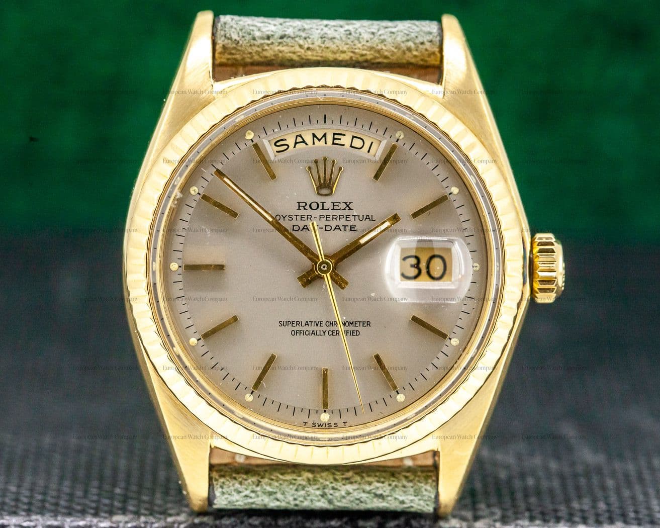 Rolex Oyster Perpetual Day Date 18K Yellow Gold