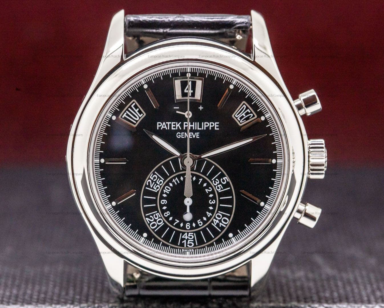 Patek Philippe Annual Calendar Chronograph BLACK DIAL 