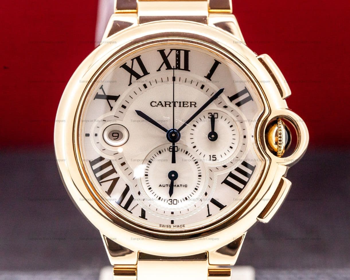 Cartier Ballon Bleu Chronograph Rose Gold