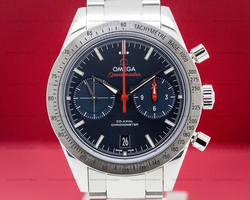 Omega Speedmaster '57 Co-Axial SS Blue Dial