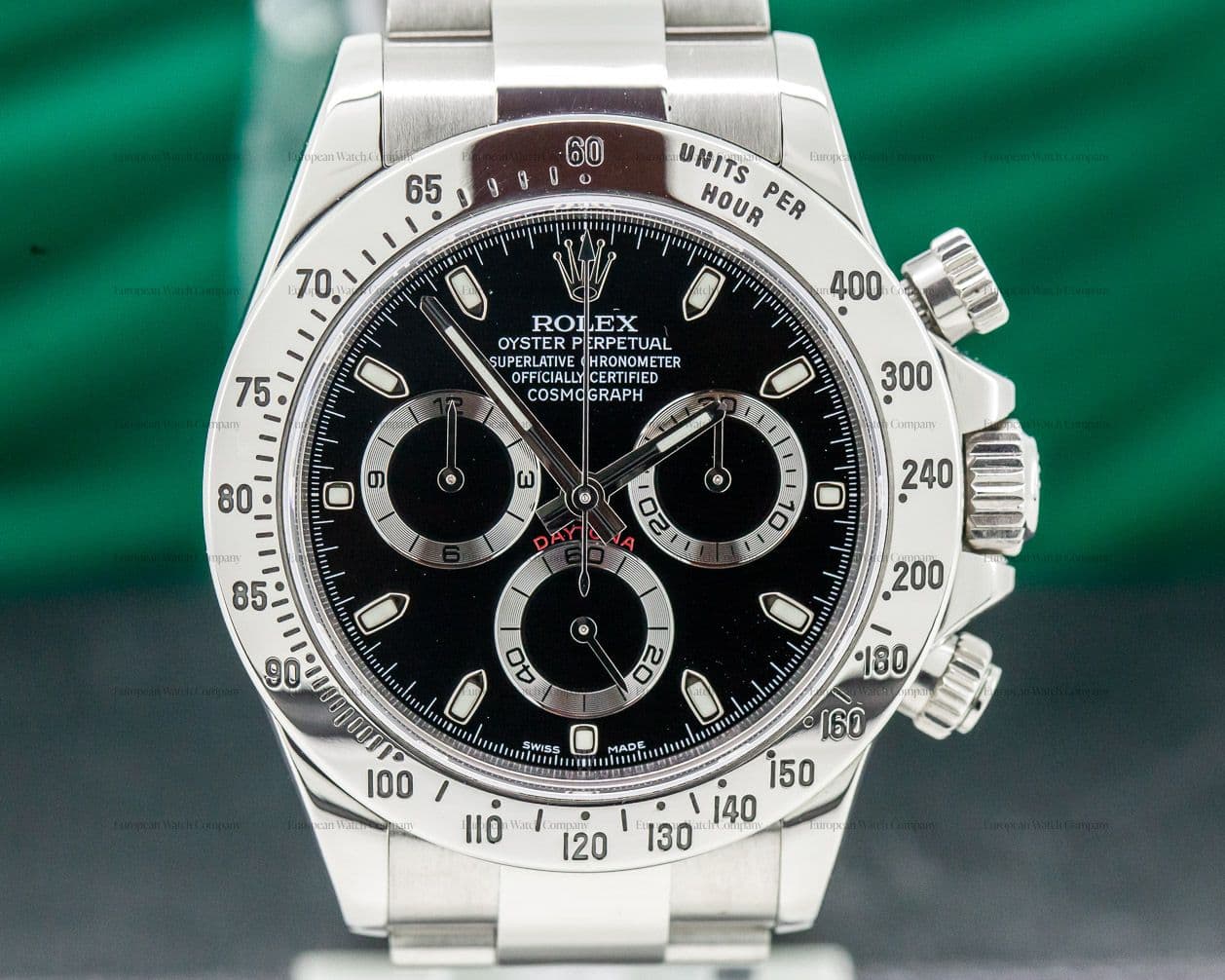 Rolex Daytona Black Dial SS