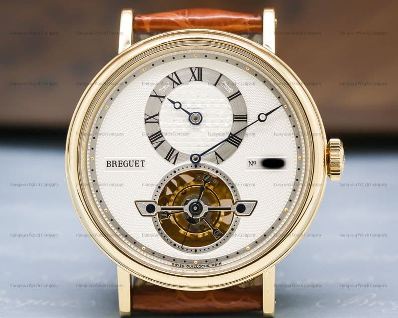 Breguet Tourbillon Automatic Regulator 18K Yellow Gold