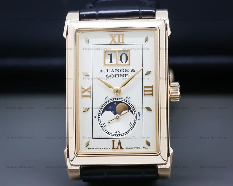 A. Lange and Sohne Cabaret Moonphase 18K Rose Gold