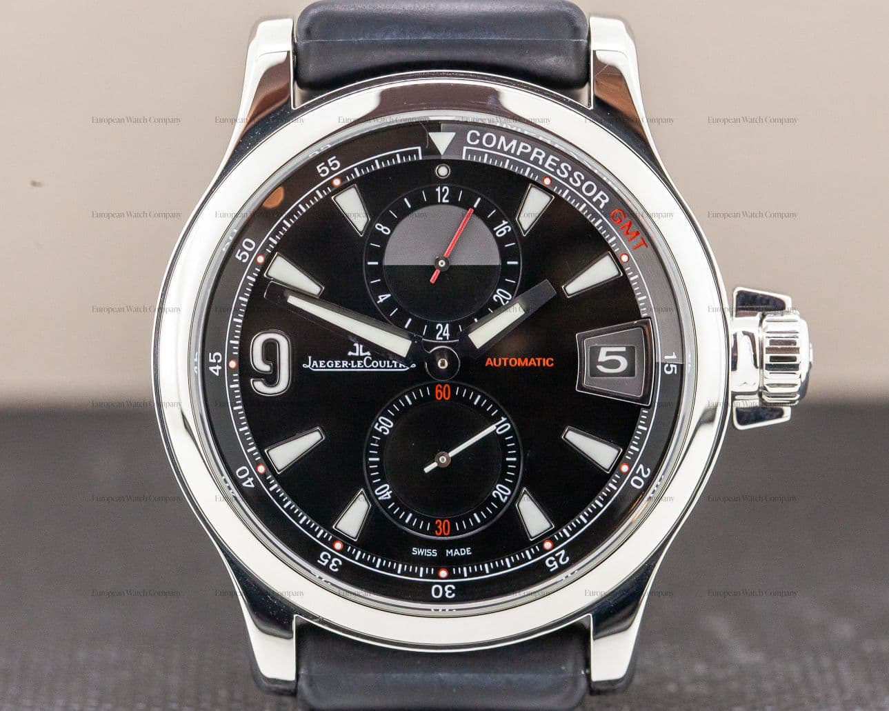 Jaeger LeCoultre Master Compressor GMT SS 