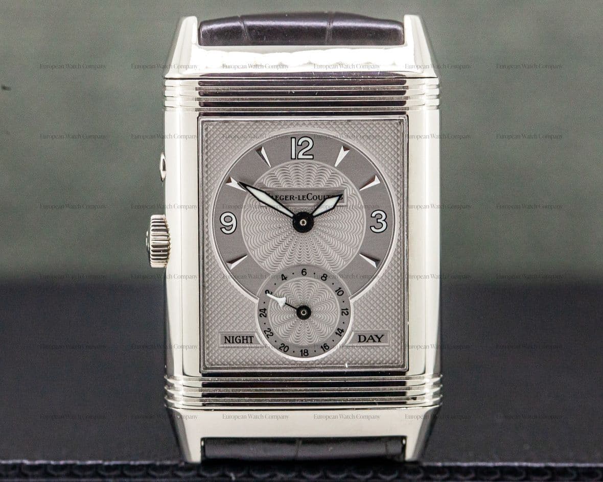Jaeger-LeCoultre Reverso Duo Day/Night 18k White Gold