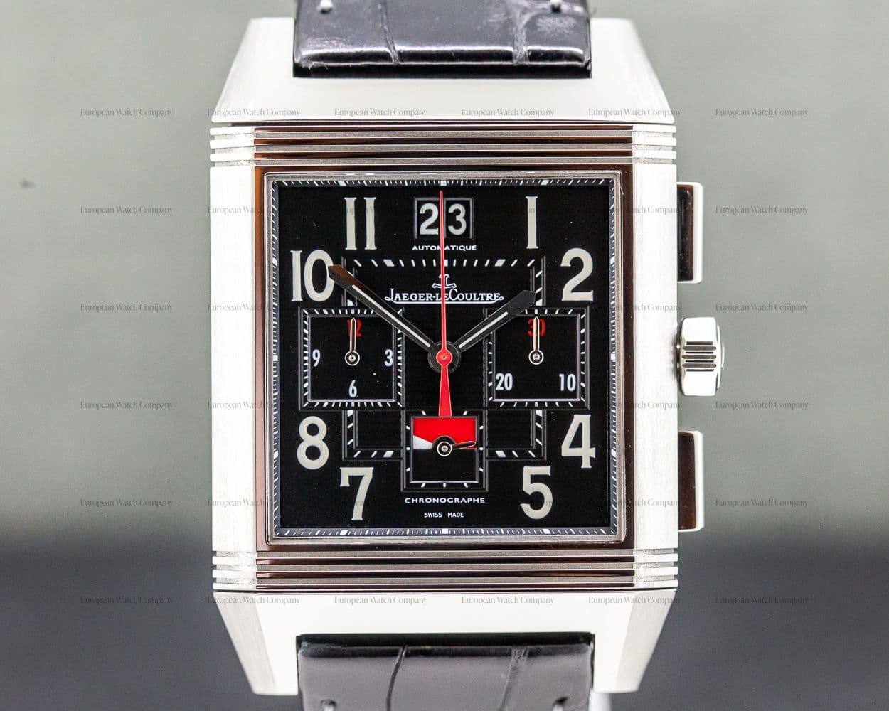 Jaeger LeCoultre Reverso Squadra Chronograph World Time Titanium Limited Edition 