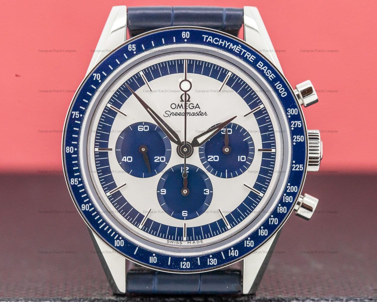 Omega Speedmaster CK 2998 Silver / Blue Dial LIMITED