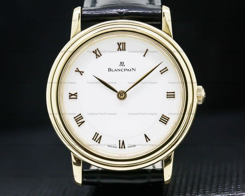 Blancpain Villeret Ladies Ultra Slim 18K Yellow Gold