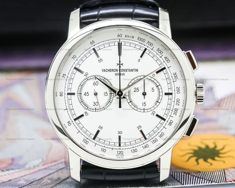 Vacheron Constantin Patrimony Traditionnelle Chronograph 18K White Gold