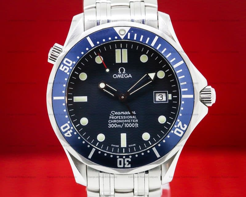 Omega Seamaster Professional Blue Dial SS 