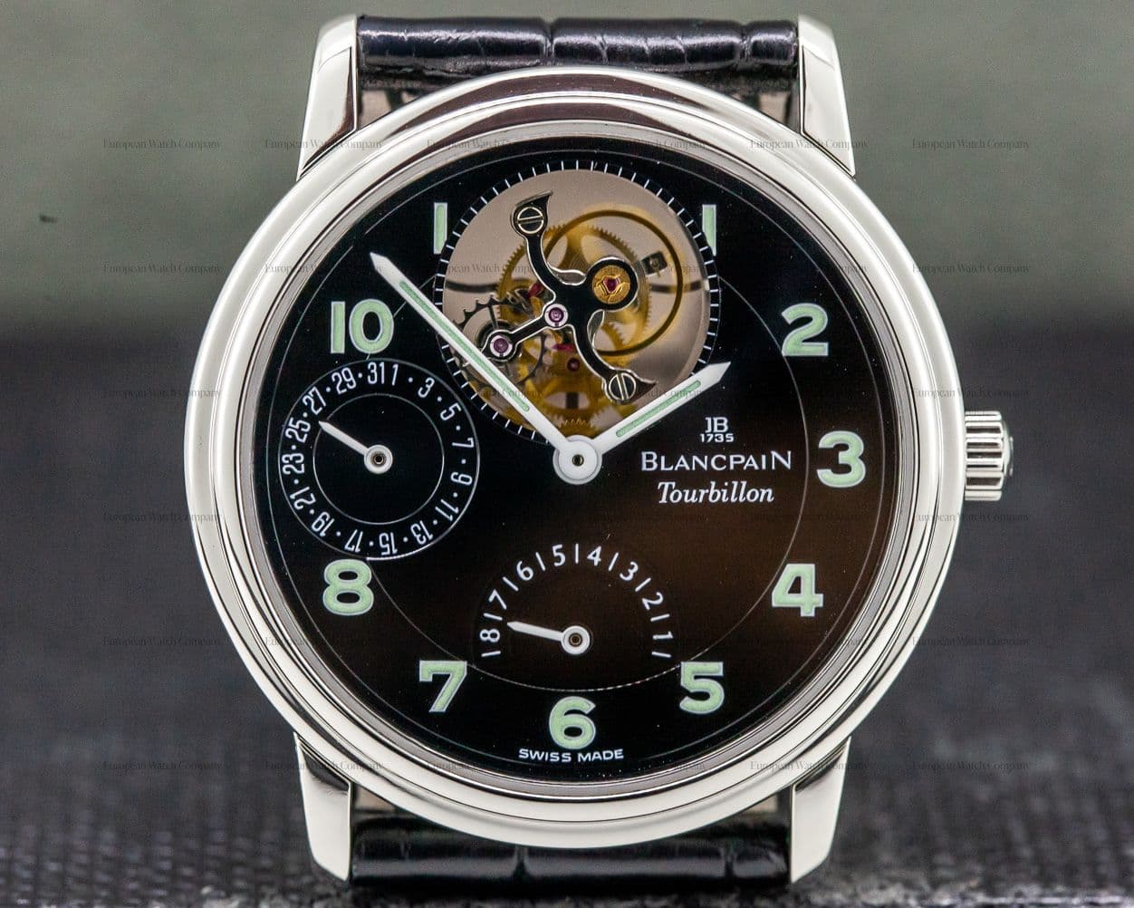 Blancpain Tourbillon Patinum Manual Wind PROTOTYPE DIAL