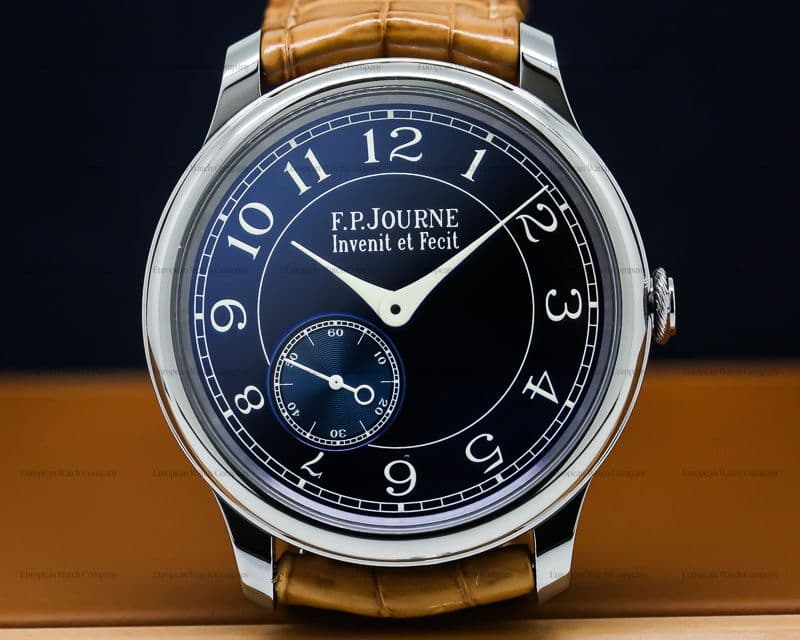 F. P. Journe Chronometre Bleu Tantalum Blue Dial 