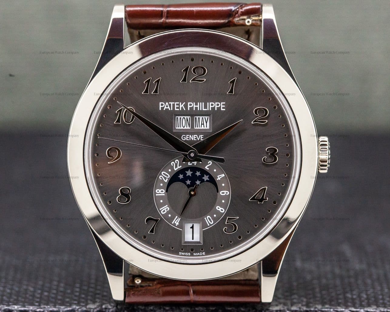 Patek Philippe Annual Calendar White Gold Grey Dial