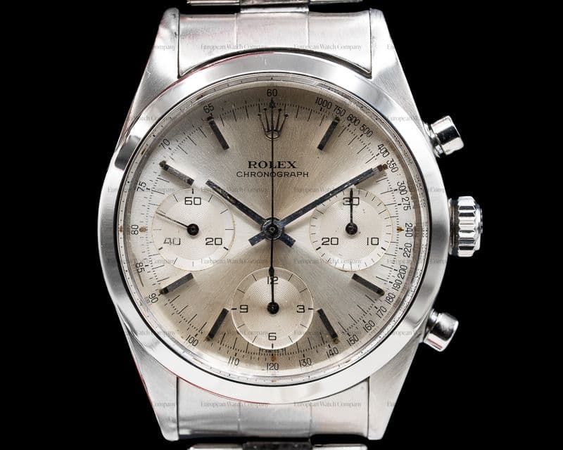 Rolex 6238 'Pre Daytona' SS Silver Dial / Bracelet 