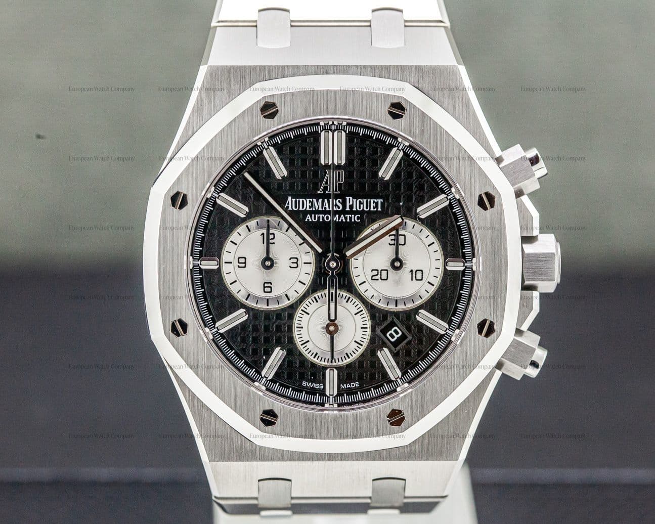 Audemars Piguet Royal Oak Chronograph Black Dial SS 41MM 