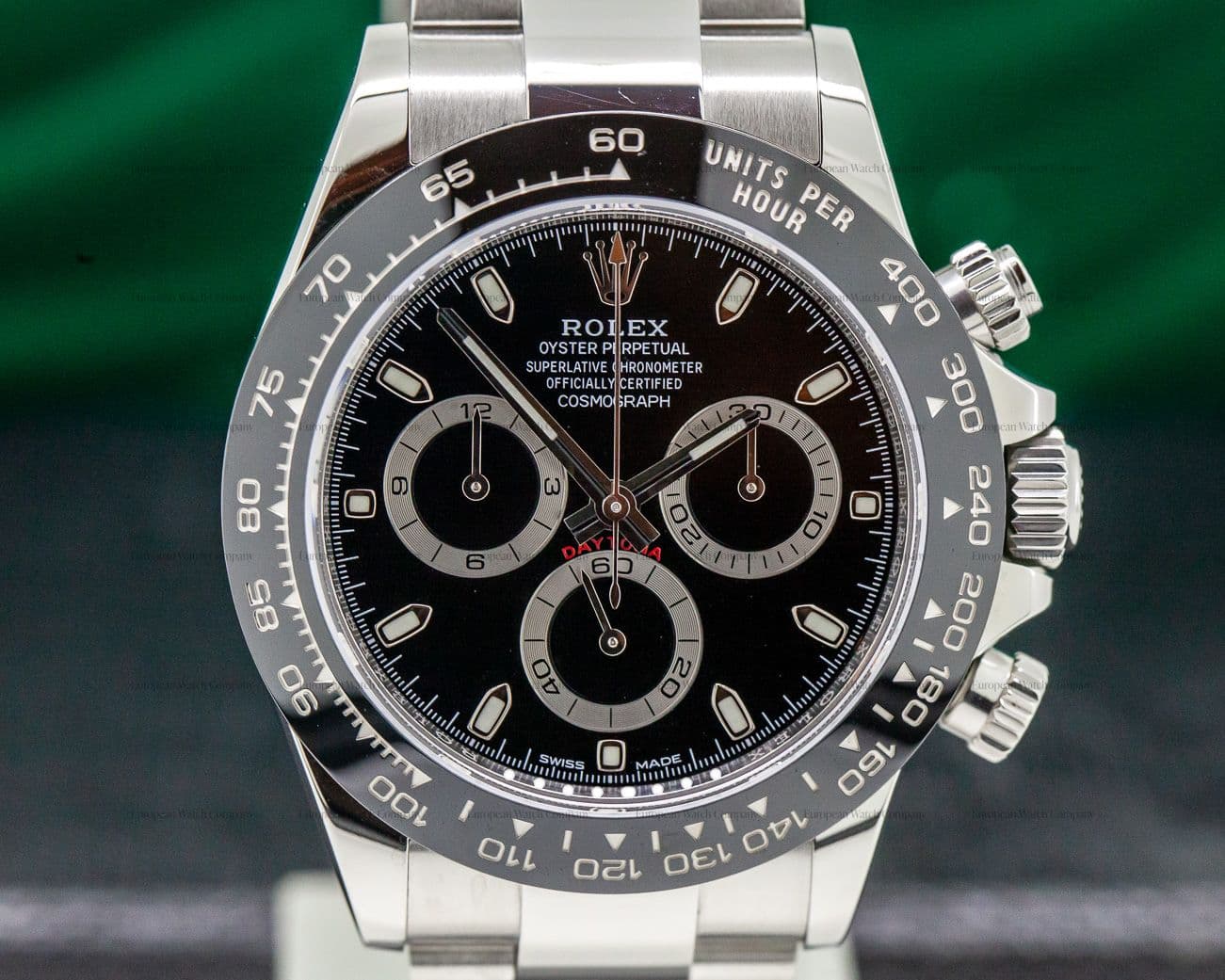 Rolex Daytona Ceramic Bezel SS / Black Dial 