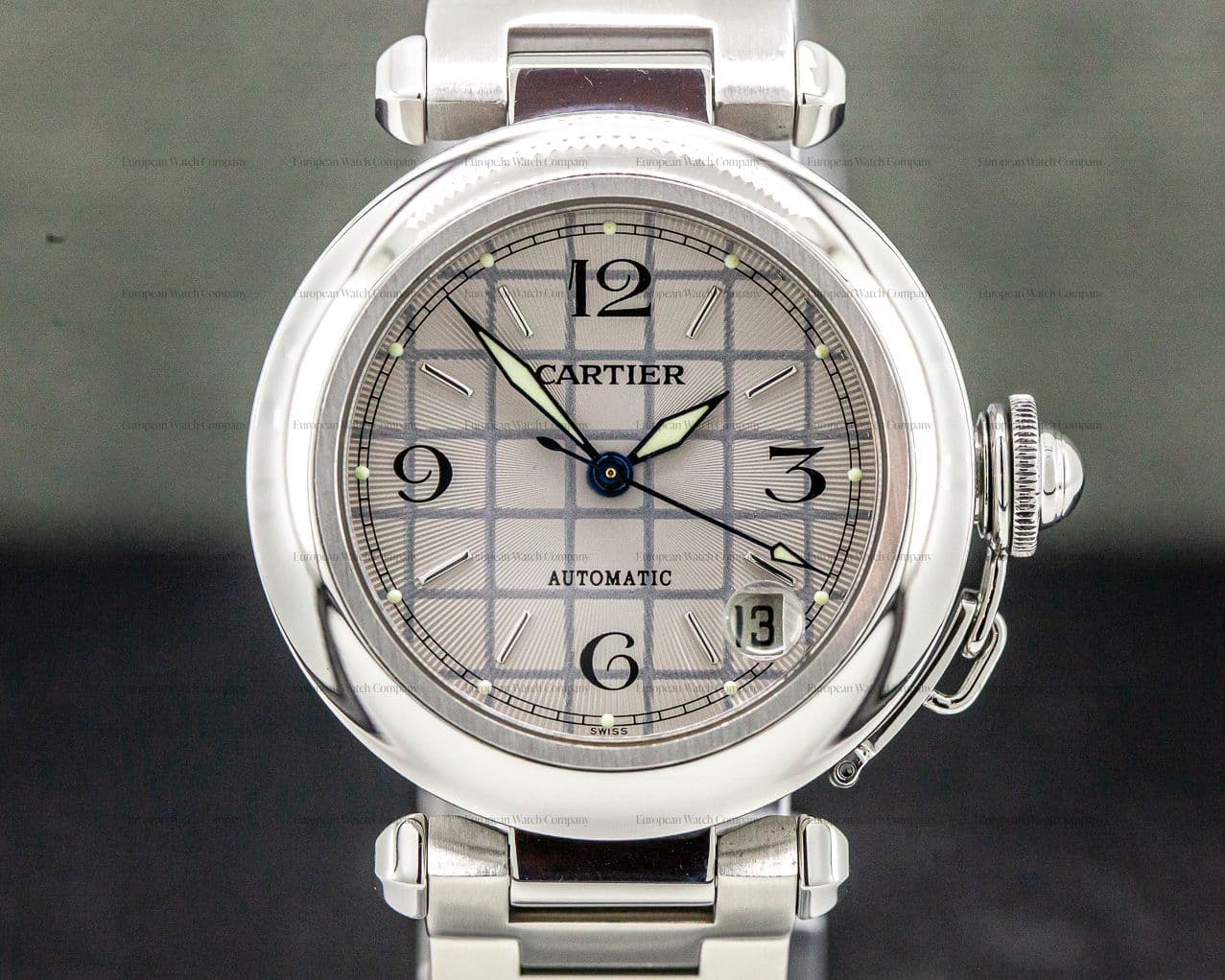 Cartier Pasha C White Dial SS / Bracelet 35MM